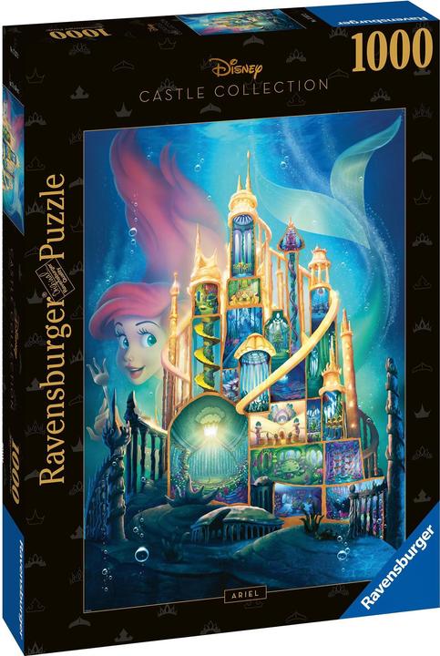 Produktbild Ravensburger Puzzle Disney Castles - Arielle (1000 Teile)