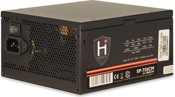 Actual product image Intertech HiPower SP-750CM (750 W)