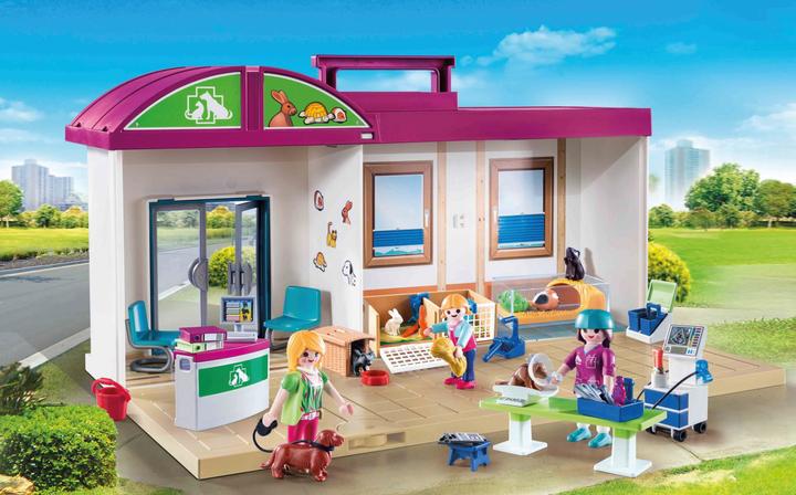 Produktbild Playmobil Mitnehm-Tierklinik (70146, Playmobil City Life)