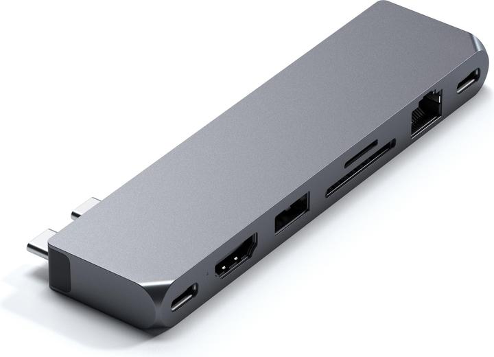 Immagine prodotto Satechi Dual USB-C Pro Hub Max (USB-C, 7 Porti)