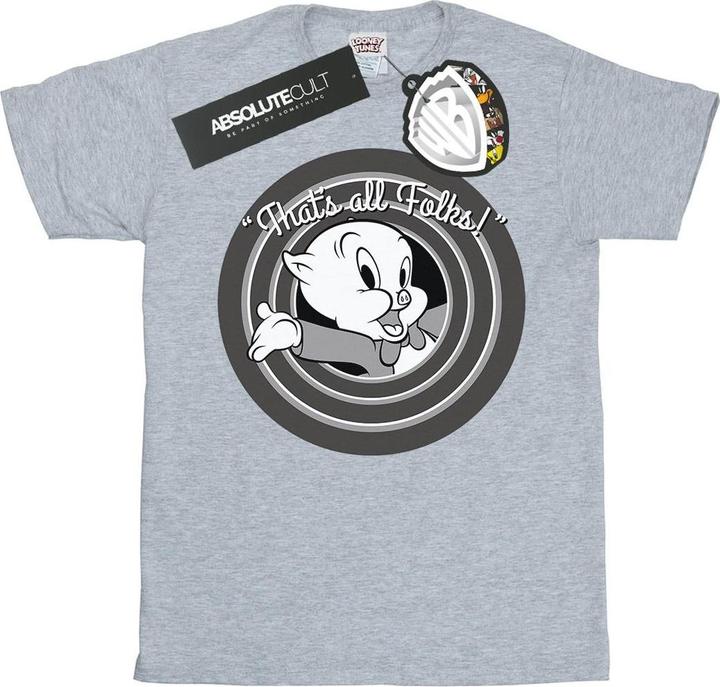 Looney Tunes That's All Folks TShirt (M)