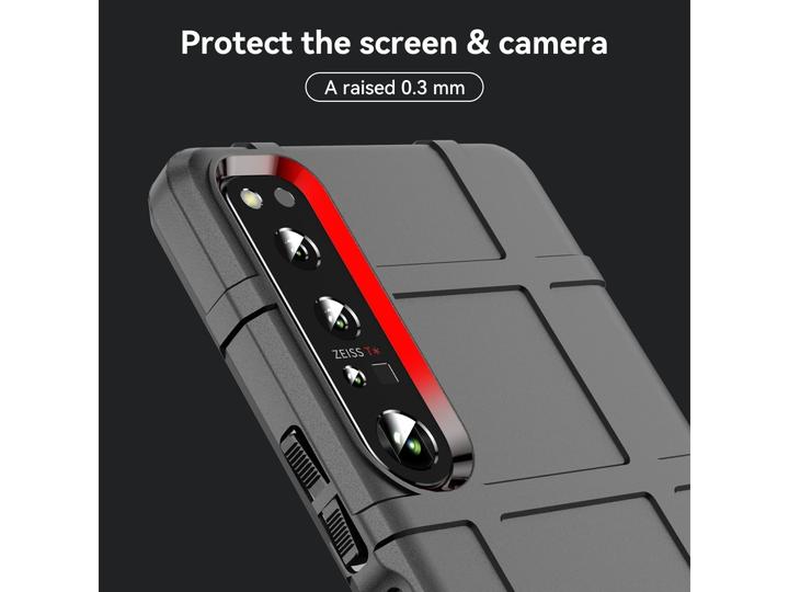 Produktbild Screenguard Sony Xperia 1 IV Rugged Shield Hülle (Sony Xperia 1 IV)