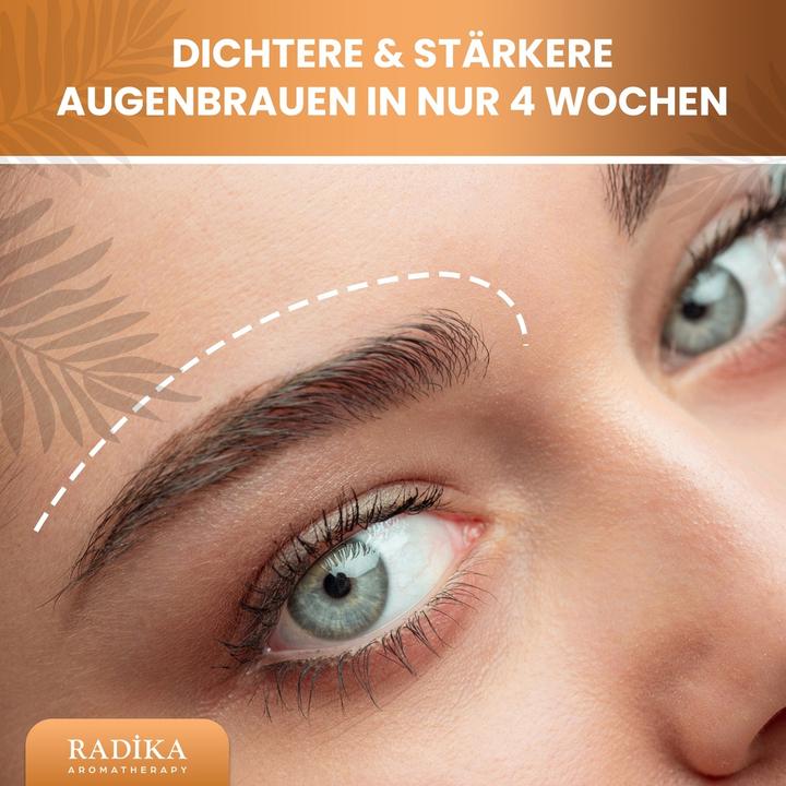 Produktbild Radika Augenbrauenserum,Vitamin AEF, 100% Rein, BIO, natürlich, 10 ml (10 ml)