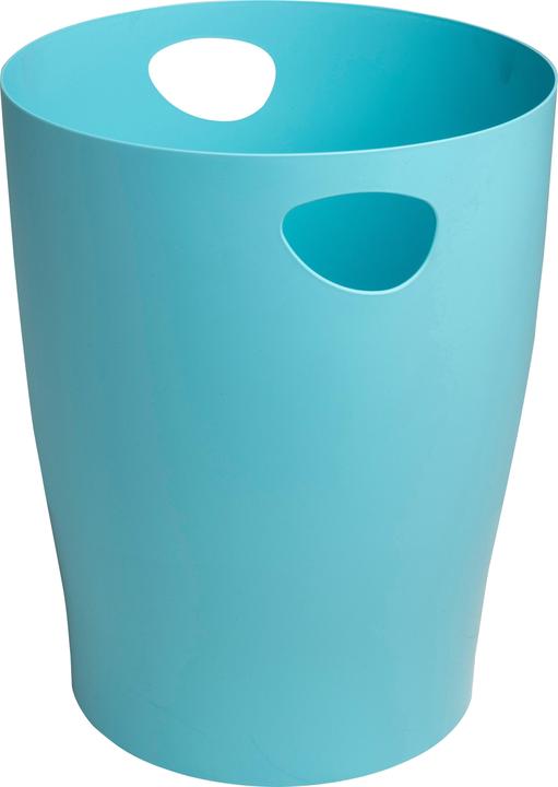 Image du produit Exacompta Corbeille à papier Ecobin Skandi - Bleu givré (15 l)