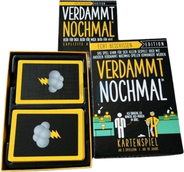 Produktbild Goliath Toys Verdammt Nochmal - 2 shitty 4 work (Deutsch)