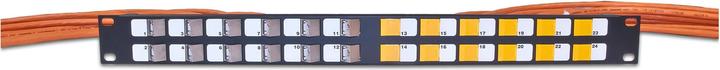 Actual product image Wirewin 24-port 1U patch panel, shielded