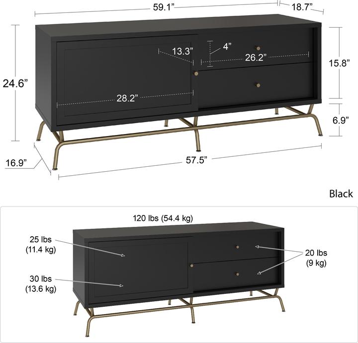 Produktbild CosmoLiving Nova (150 x 47.5 cm)