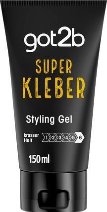 Schwarzkopf 150ML GOT2B SUPER- KLEBER STYLING GEL (Haargel, 150 ml)