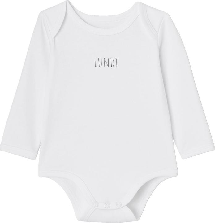 Produktbild Vertbaudet 5er-Pack Baby Langarm-Bodys in Schlupfform BASIC, Bio-Baumwolle (68)