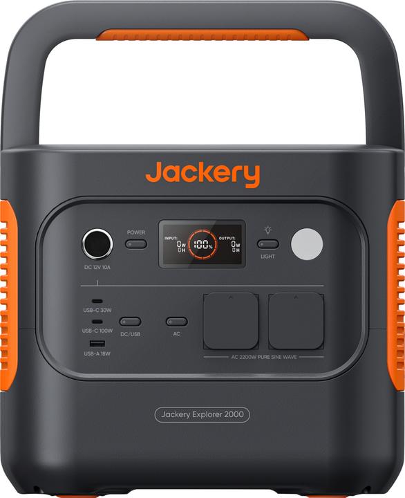 Produktbild Jackery Explorer 2000 V2 EU (2042 Wh, 17.50 kg)