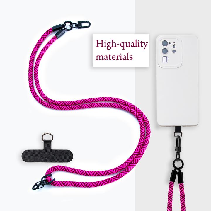 Produktbild Cadorabo Handykette für WIKO RAINBOW Necklace Hülle mit verstellbarem Kordelband