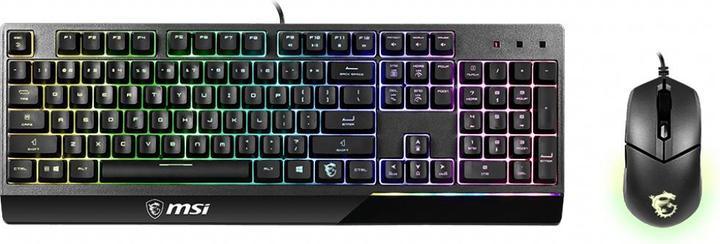 Produktbild MSI VIGORGK30COMBOUS Tastatur USB QWERTY UK International Schwarz (Eng. Int., Kabelgebunden)