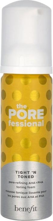 Actual product image BeneFit Cosmetics The POREfessional Tight 'N Toned Pore-Refining AHA + PHA Toning Foam (Tonic water, 133 ml)