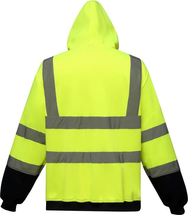 Actual product image Yoko Mens Hi-Vis Full Zip Hoodie (3XL)