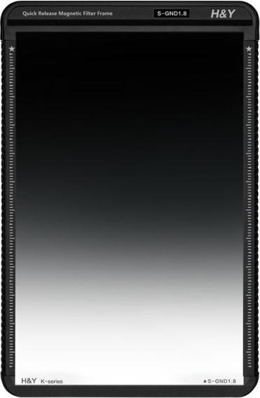 Image du produit H&Y filtre dégradé de gris magnétique ND4 Hard série K 150x100mm (100 mm, Porte-filtre magnétique)