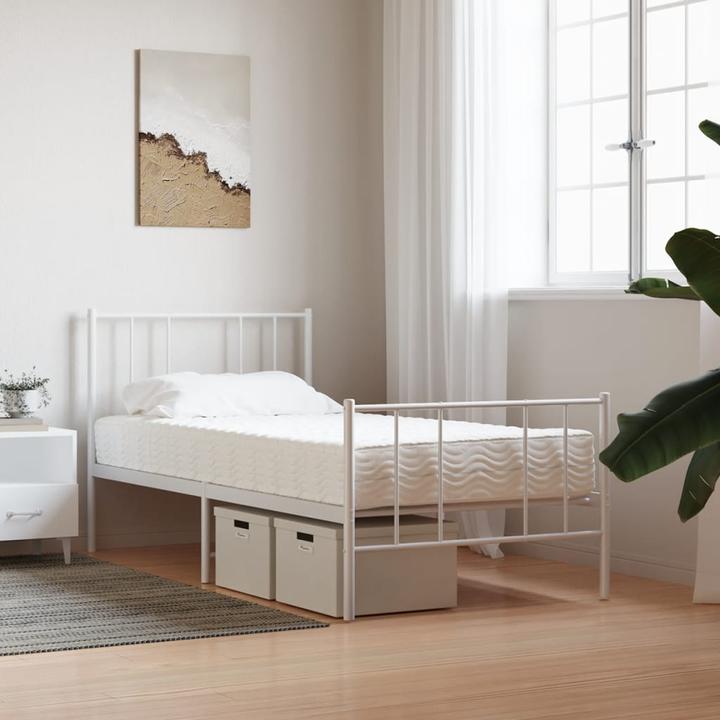 Immagine prodotto VidaXL Schaumstoffmatratze 90 x 220 cm Härtegrad H2 H3 (90 x 220 cm, Nucleo di schiuma)