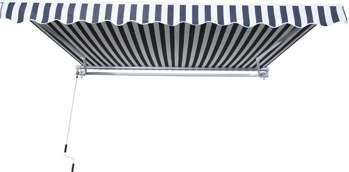 Outsunny Tenda a braccio con cerniera (3.50 m)