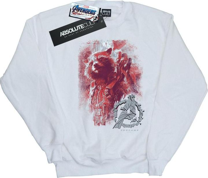 Produktbild Avengers Endgame Rocket gebürstet Baumwolle Sweatshirt (4XL)