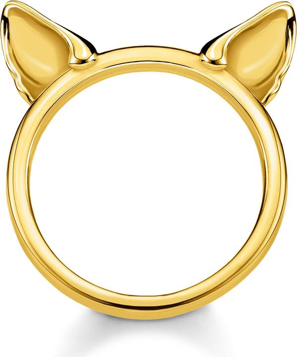 Immagine prodotto Thomas Sabo Anello orecchie di gatto - oro (56, 925 Argento)