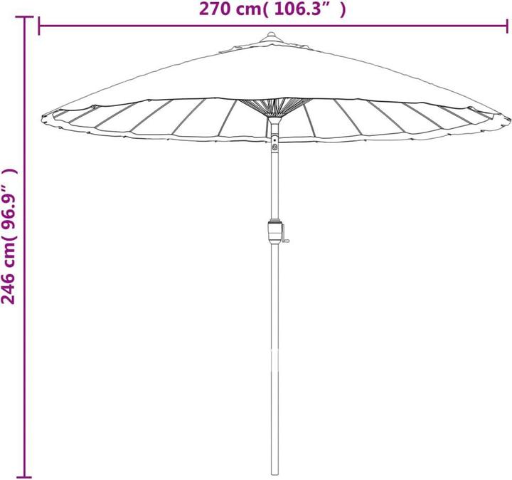 Produktbild VidaXL Hira (2.70 m)