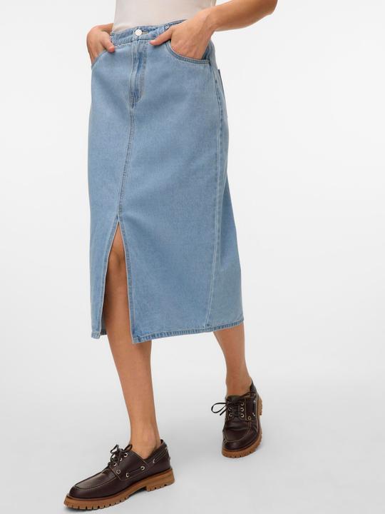 Immagine prodotto Vero Moda VMVERI Hohe Taille Midirock Jeansrock (S)