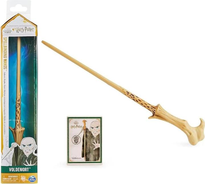 Image du produit Spin Master Wizarding World Harry Potter - Authentique baguette magique de Lord Voldemort en plastique avec