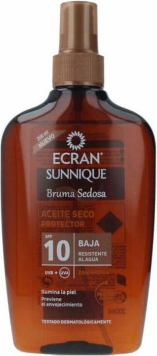 Immagine prodotto Ecran SUNNIQUE olio vapo SPF10 200 ml (Olio abbronzatura, Fino a SPF 10, 200 ml)