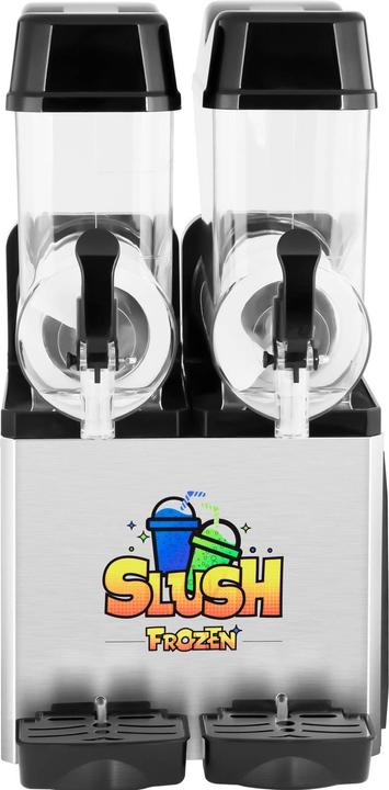 Actual product image Royal Catering Slush Machine - 2 x 12 Litres - LED