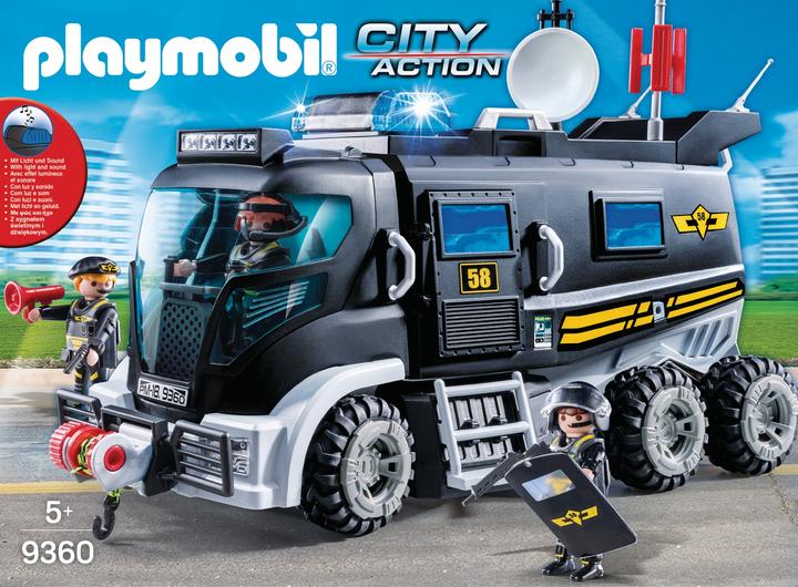 Produktbild Playmobil City Action SEK-Truck (9360, Playmobil City Action)
