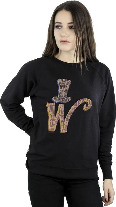 Produktbild Willy Wonka & the Chocolate Factory W Logo Hat Sweatshirt (3XL)
