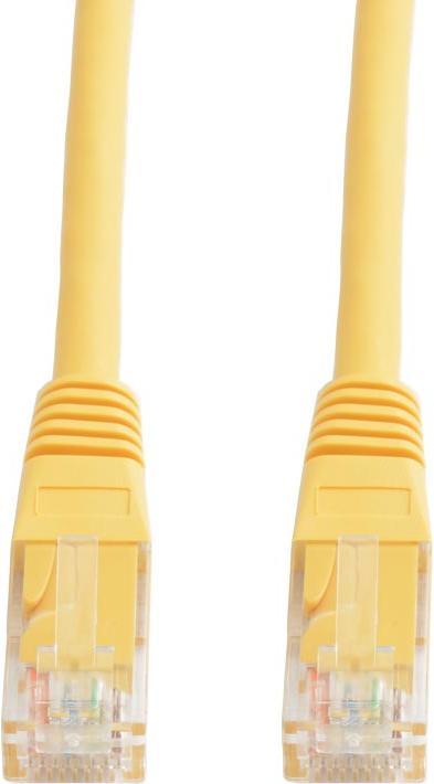 Actual product image Prokord Utp Cat.5e Unshielded Rj45 Lszh 3m Yellow (U/UTP, CAT5e, 3 m)