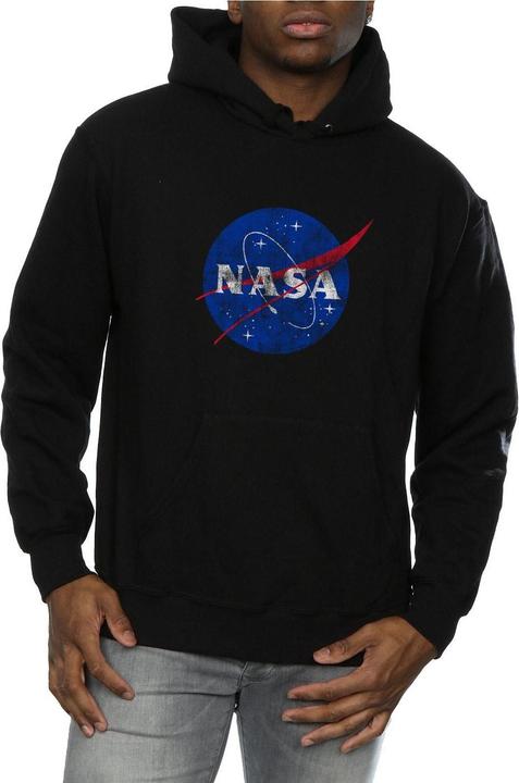 Immagine prodotto Nasa Felpa con cappuccio in cotone Insignia Uomo (L)