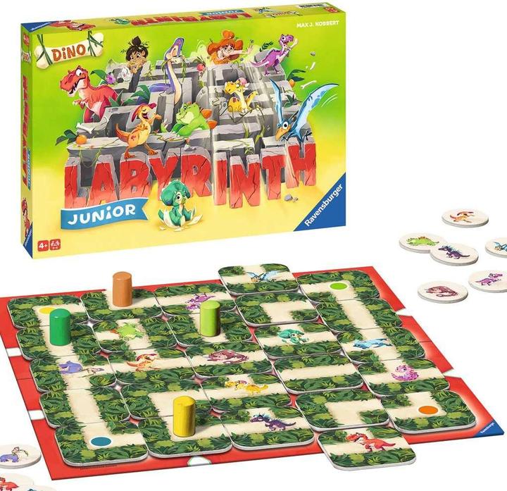 Produktbild Ravensburger Dino Junior Labyrinth (Deutsch, Französisch, Niederländisch, Spanisch, Englisch, Italienisch, Isländisch)