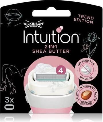 Actual product image Wilkinson Intuition 2in1 Shea Butter Refill Blades - 3 blades (3 x)