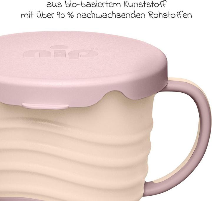Actual product image NIP Nahrungsbehälter & Portionierer Snackbox / Kindertasse 2in1 eat green -