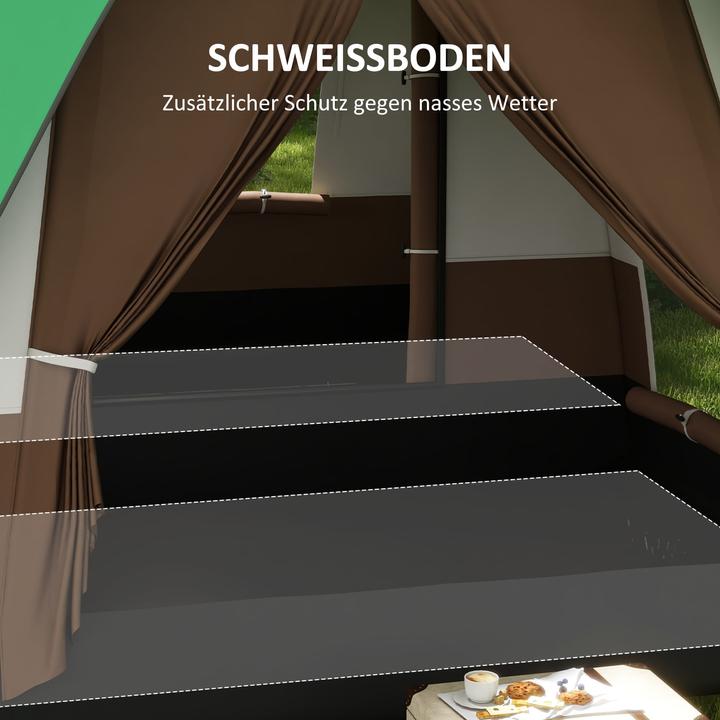 Produktbild Jamb Gruppenzelt (14.50 kg, 8 Personen)