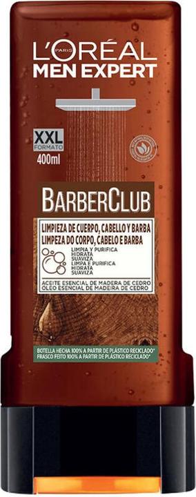 Image du produit L'Oréal Paris Men Expert Barber Club Gel douche aux huiles essentielles 400ml (400 ml)
