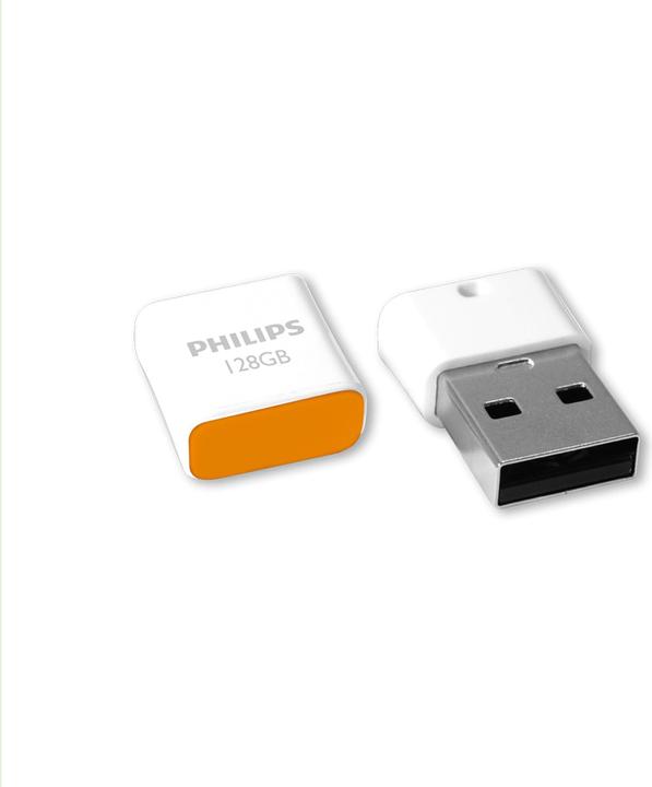 Immagine prodotto Philips USB 2.0 128GB Pico Edition Sunrise Orange (128 GB, USB-A)