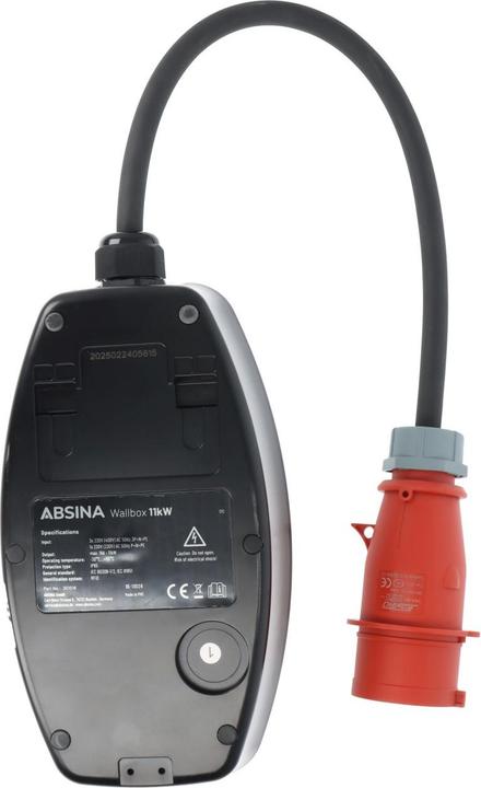 Actual product image Absina Wallbox (Type 2, 11 kW, 16 A, CEE 16)
