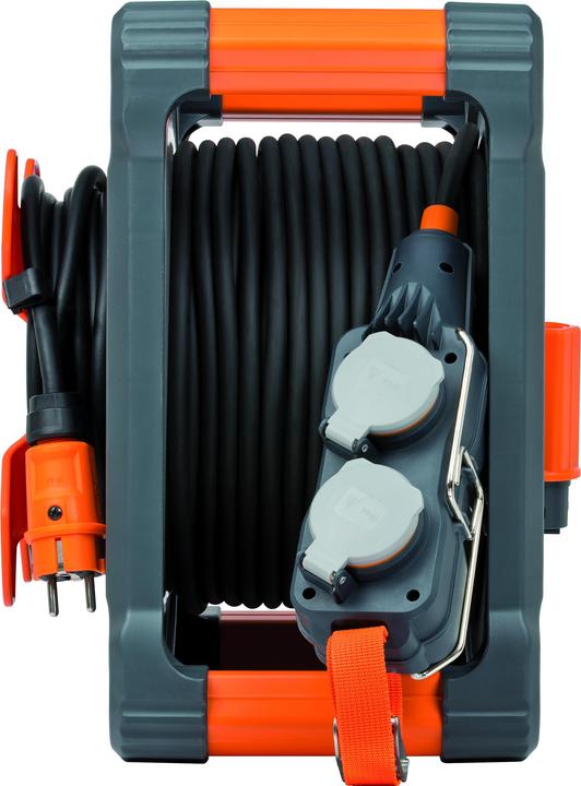 Productafbeelding Brennenstuhl professioneleLINE kabelhaspel met Powerblock KC 5100 IP44 50+5m H07RN-F 3G1,5 (50 m, 1.50 mm²)