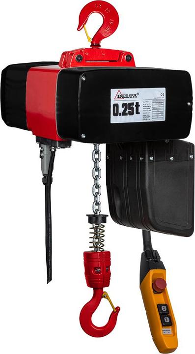 Produktbild Delta DH.0.DMH.00253 Elektrokettenzug 230/110v Kapazität 0,25T 0m Hubhöhe