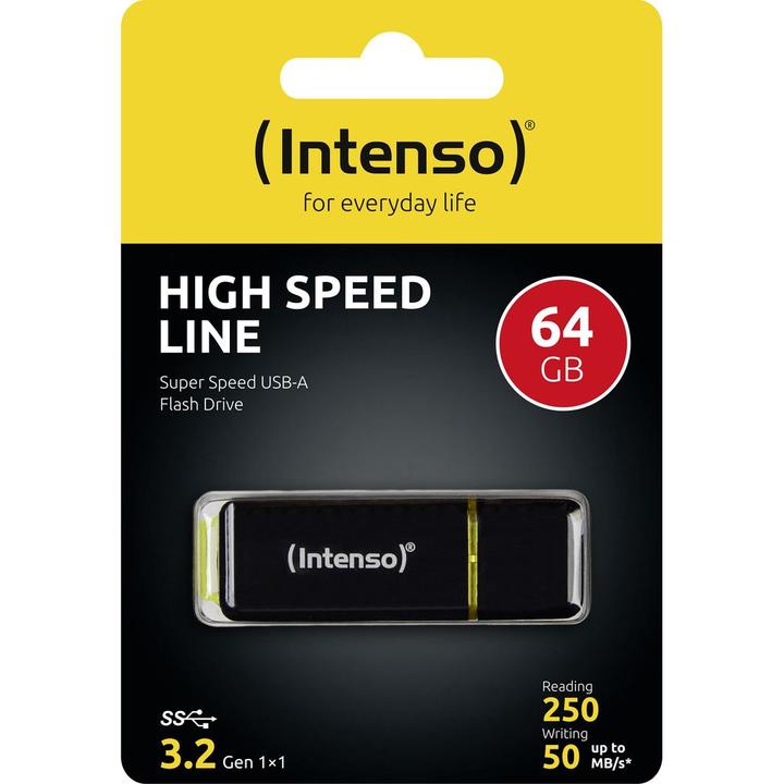 Immagine prodotto Intenso linea ad alta velocità (64 GB, USB-A)