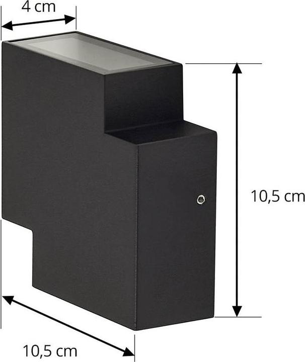 Actual product image Lindby Fendir (3000 lm, IP54)