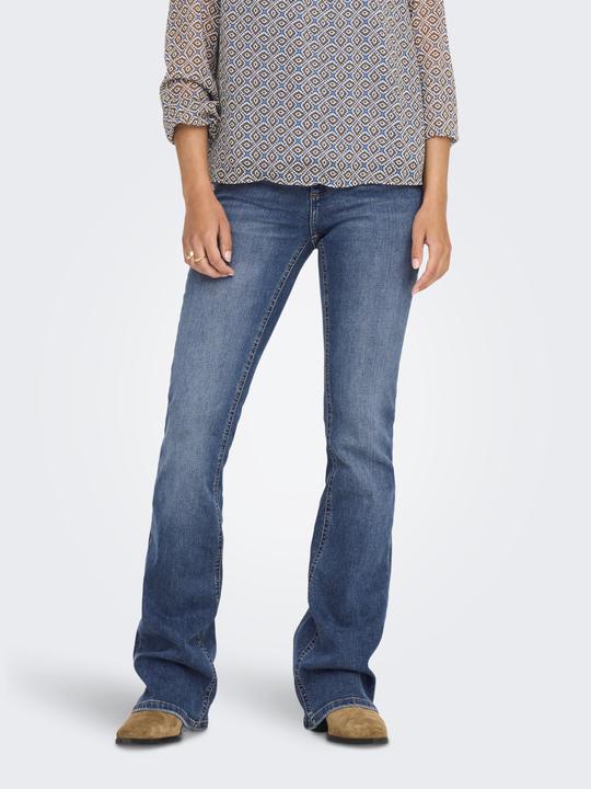 Actual product image Only Flared mid waist jeans Flared fit jeans (32)