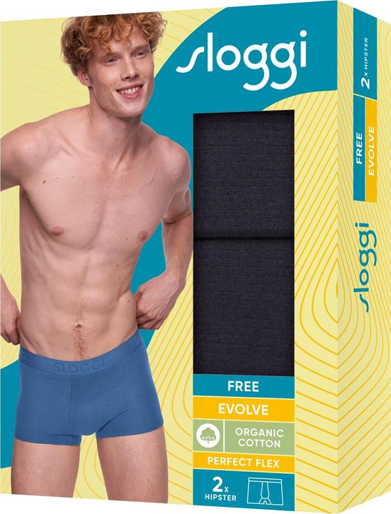 Produktbild Sloggi FREE Evolve Hipster (XXL, 2er Pack)