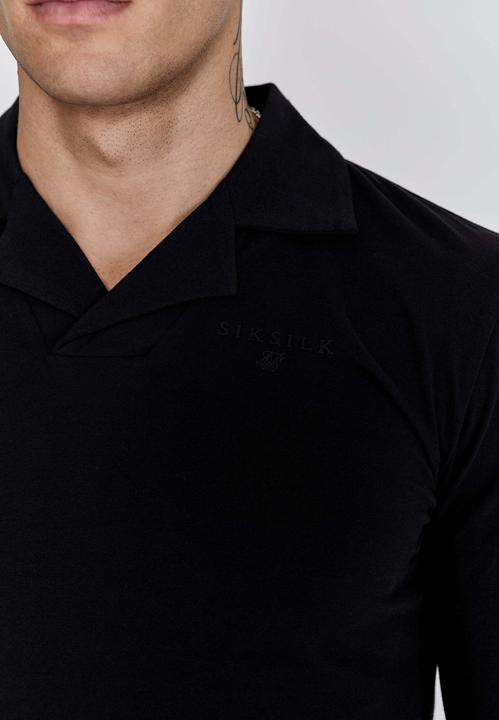 Actual product image Siksilk Langarmpolo T-Shirt and Shorts Set (XL)