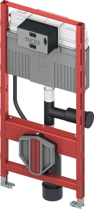 TECE TECEprofil frame - universal toilet frame with front inlet tank, with outlet for connecting the deod
