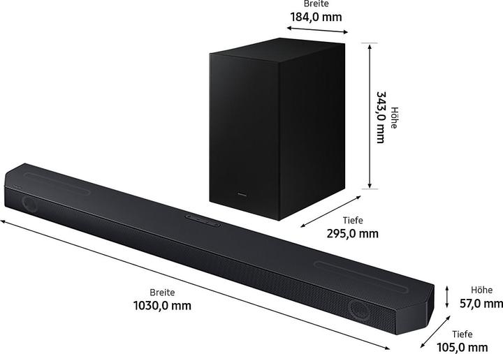 Produktbild Samsung HW-Q610GC/ZG (360 W, 3.1.2 Kanal)