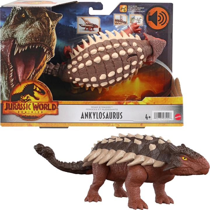 Image du produit Jurassic World Roar Strikers Ankylosaurus