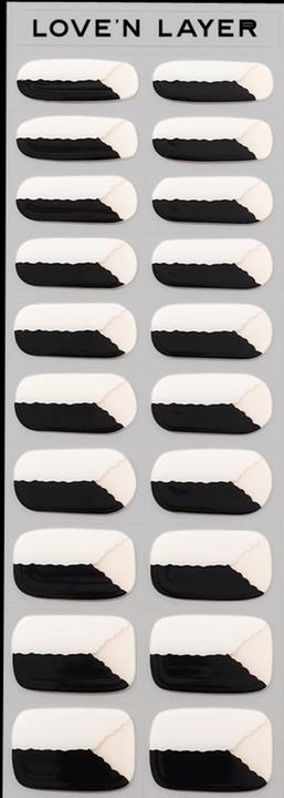 Love'n Layer - Minnies Swag Black/White (Minnies Swag Black-White, UV-Gel Lack)